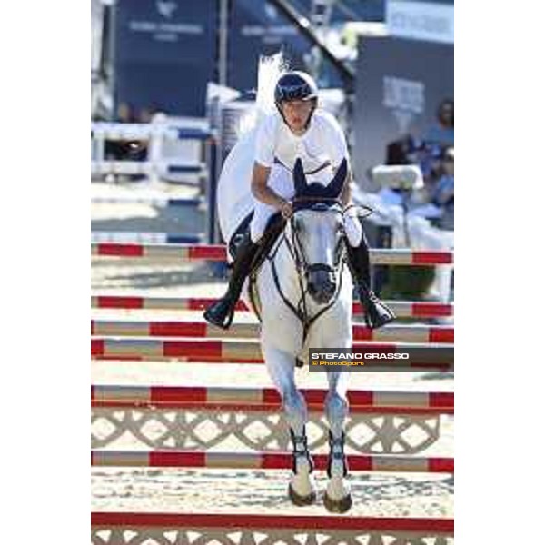 LGCT of London - Class 15 - Bertram Allen (IRL) on Hector van d Abdijhoeve - London, Royal Hospital Chelsea, 5 August 2018 - ph.Stefano Grasso/LGCT