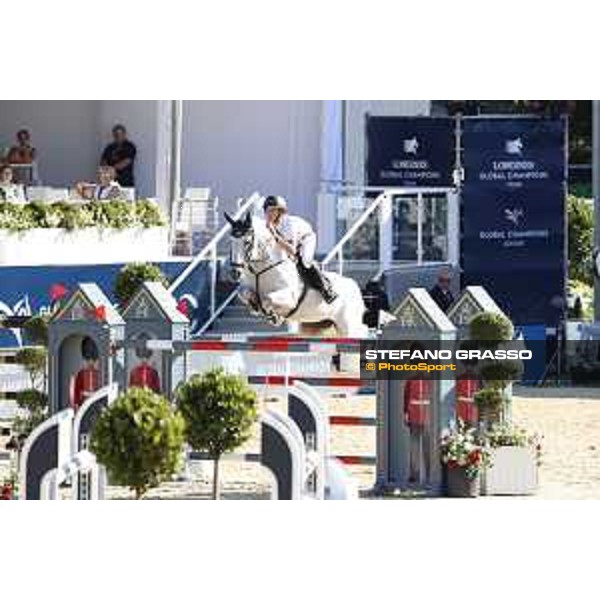 LGCT of London - Class 15 - Bertram Allen (IRL) on Hector van d Abdijhoeve - London, Royal Hospital Chelsea, 5 August 2018 - ph.Stefano Grasso/LGCT