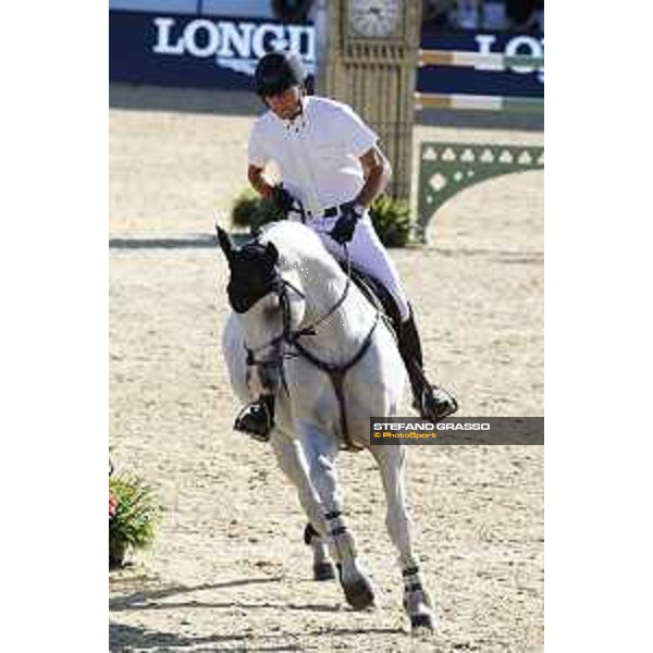 LGCT of London - Class 15 - Piergiorgio Bucci (ITA) on Alicante - London, Royal Hospital Chelsea, 5 August 2018 - ph.Stefano Grasso/LGCT