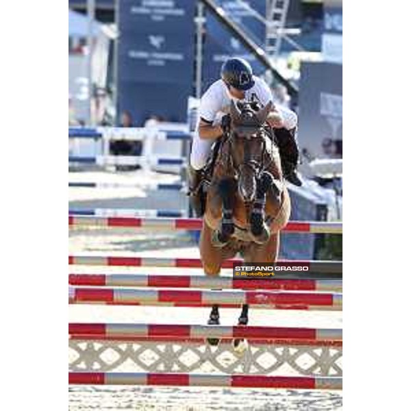 LGCT of London - Class 15 - Guy Williams on Rouge de Ravel - London, Royal Hospital Chelsea, 5 August 2018 - ph.Stefano Grasso/LGCT