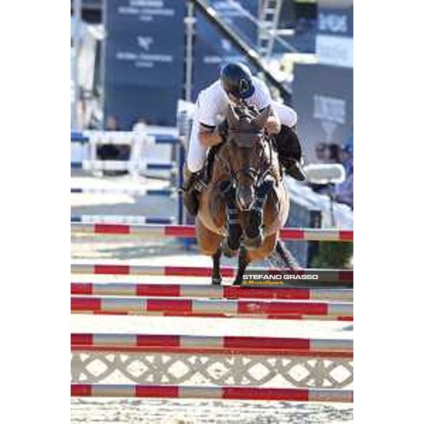 LGCT of London - Class 15 - Guy Williams on Rouge de Ravel - London, Royal Hospital Chelsea, 5 August 2018 - ph.Stefano Grasso/LGCT