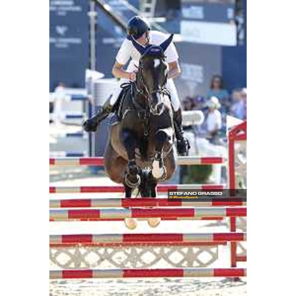 LGCT of London - Class 15 - Mario Stevens (GER) on Lantano OLD - London, Royal Hospital Chelsea, 5 August 2018 - ph.Stefano Grasso/LGCT