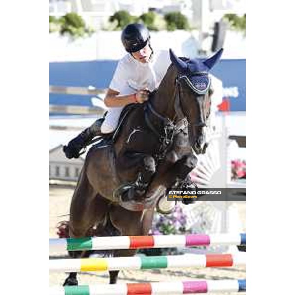LGCT of London - Class 15 - Mario Stevens (GER) on Lantano OLD - London, Royal Hospital Chelsea, 5 August 2018 - ph.Stefano Grasso/LGCT