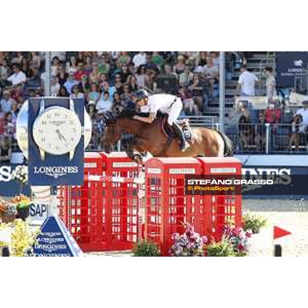 LGCT of London - Class 15 - Peder Fredricson (SWE) on H&M All In - London, Royal Hospital Chelsea, 5 August 2018 - ph.Stefano Grasso/LGCT
