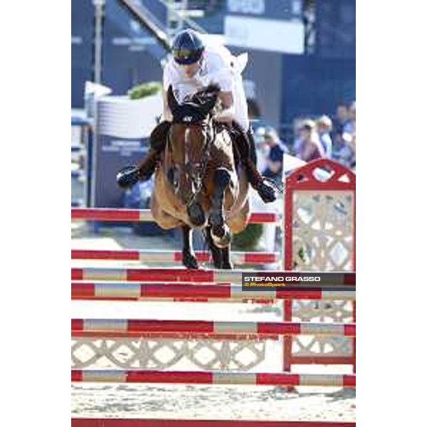 LGCT of London - Class 15 - Peder Fredricson (SWE) on H&M All In - London, Royal Hospital Chelsea, 5 August 2018 - ph.Stefano Grasso/LGCT
