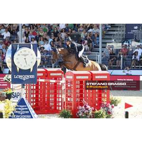 LGCT of London - Class 15 - Ben Maher (GBR) on Winning Good - London, Royal Hospital Chelsea, 5 August 2018 - ph.Stefano Grasso/LGCT