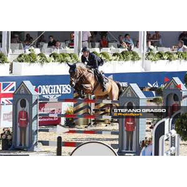 LGCT of London - Class 15 - Ben Maher (GBR) on Winning Good - London, Royal Hospital Chelsea, 5 August 2018 - ph.Stefano Grasso/LGCT