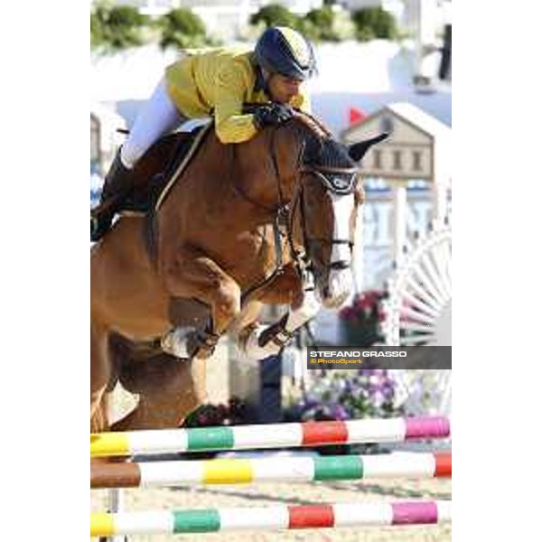 LGCT of London - Class 15 - Yuri Mansur (BRA) on Inferno - London, Royal Hospital Chelsea, 5 August 2018 - ph.Stefano Grasso/LGCT