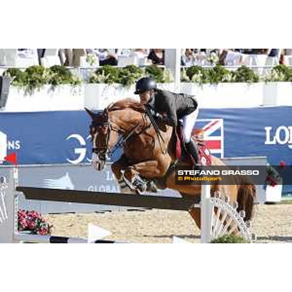 LGCT of London - Class 15 - Simon Delestre (FRA) on Chesall Zimequest - London, Royal Hospital Chelsea, 5 August 2018 - ph.Stefano Grasso/LGCT