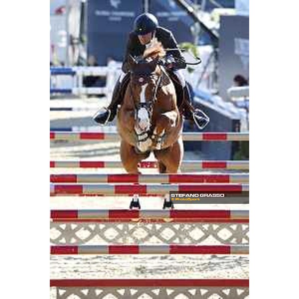 LGCT of London - Class 15 - Simon Delestre (FRA) on Chesall Zimequest - London, Royal Hospital Chelsea, 5 August 2018 - ph.Stefano Grasso/LGCT