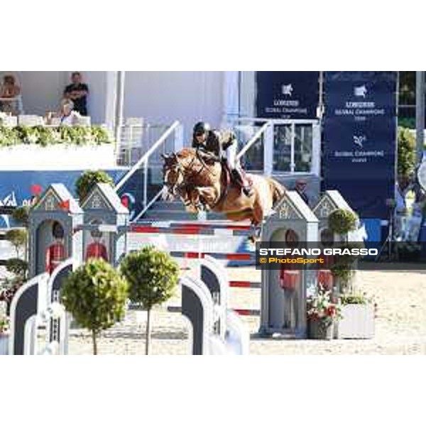 LGCT of London - Class 15 - Simon Delestre (FRA) on Chesall Zimequest - London, Royal Hospital Chelsea, 5 August 2018 - ph.Stefano Grasso/LGCT
