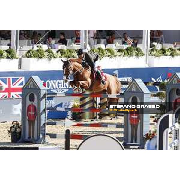 LGCT of London - Class 15 - Simon Delestre (FRA) on Chesall Zimequest - London, Royal Hospital Chelsea, 5 August 2018 - ph.Stefano Grasso/LGCT