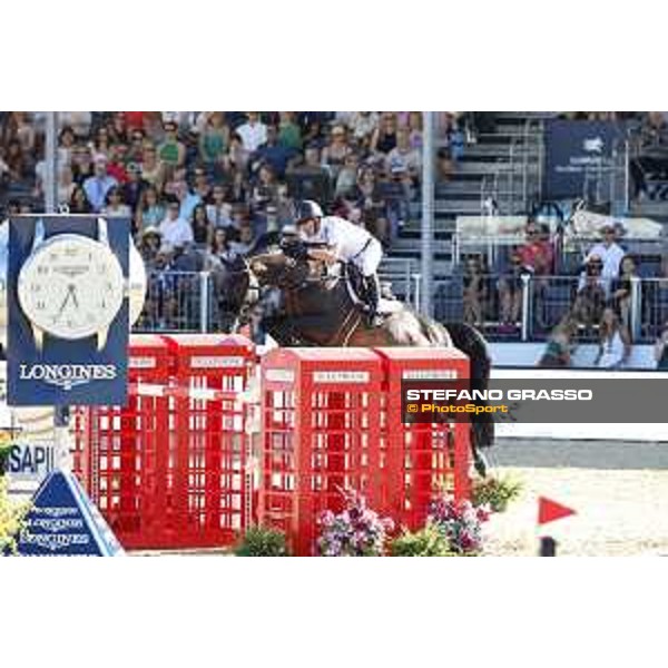 LGCT of London - Class 15 - Michael Whitaker (GBR) on Ambra - London, Royal Hospital Chelsea, 5 August 2018 - ph.Stefano Grasso/LGCT