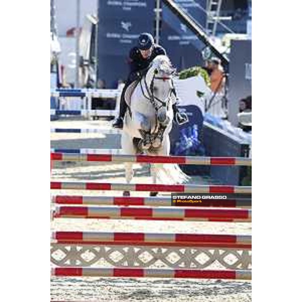 LGCT of London - Class 15 - Lorenzo de Luca (ITA) on Cynar VA - London, Royal Hospital Chelsea, 5 August 2018 - ph.Stefano Grasso/LGCT