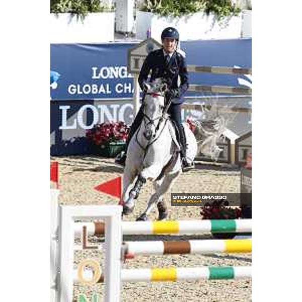 LGCT of London - Class 15 - Lorenzo de Luca (ITA) on Cynar VA - London, Royal Hospital Chelsea, 5 August 2018 - ph.Stefano Grasso/LGCT
