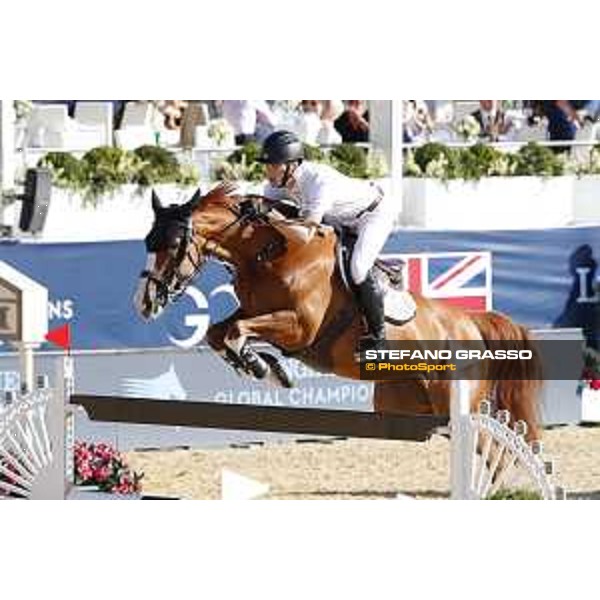 LGCT of London - Class 15 - William Whitaker on Ilusionata van\'T Meulenhof - London, Royal Hospital Chelsea, 5 August 2018 - ph.Stefano Grasso/LGCT