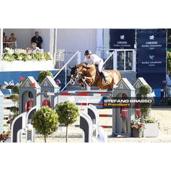 LGCT of London - Class 15 - William Whitaker on Ilusionata van\'T Meulenhof - London, Royal Hospital Chelsea, 5 August 2018 - ph.Stefano Grasso/LGCT