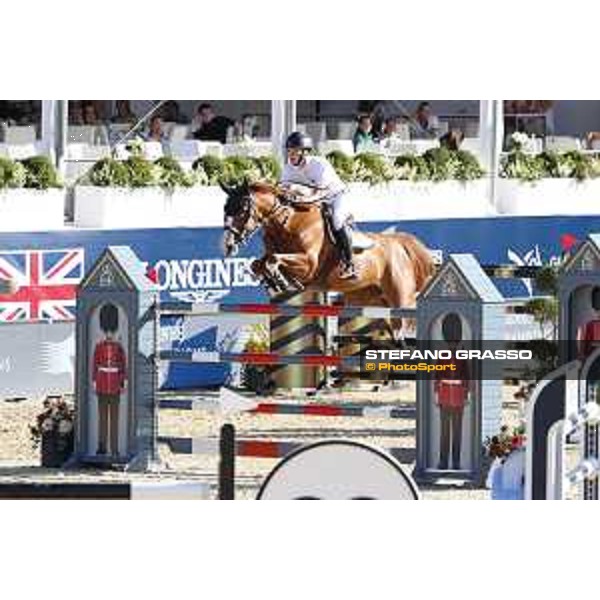 LGCT of London - Class 15 - William Whitaker on Ilusionata van\'T Meulenhof - London, Royal Hospital Chelsea, 5 August 2018 - ph.Stefano Grasso/LGCT