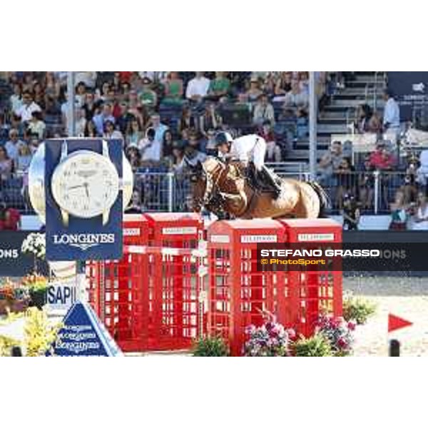 LGCT of London - Class 15 - Abdel Said (EGY) on Venise du Reverdy - London, Royal Hospital Chelsea, 5 August 2018 - ph.Stefano Grasso/LGCT