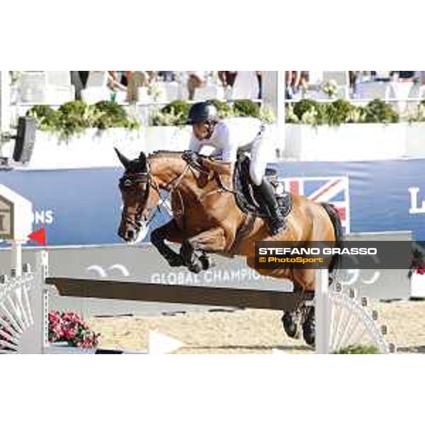LGCT of London - Class 15 - Abdel Said (EGY) on Venise du Reverdy - London, Royal Hospital Chelsea, 5 August 2018 - ph.Stefano Grasso/LGCT