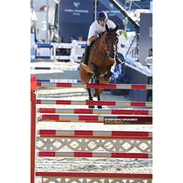 LGCT of London - Class 15 - Abdel Said (EGY) on Venise du Reverdy - London, Royal Hospital Chelsea, 5 August 2018 - ph.Stefano Grasso/LGCT