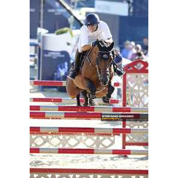 LGCT of London - Class 15 - Abdel Said (EGY) on Venise du Reverdy - London, Royal Hospital Chelsea, 5 August 2018 - ph.Stefano Grasso/LGCT