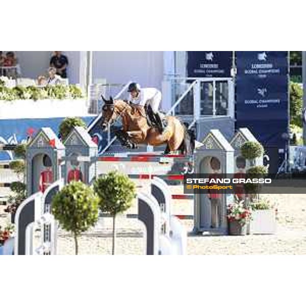 LGCT of London - Class 15 - Abdel Said (EGY) on Venise du Reverdy - London, Royal Hospital Chelsea, 5 August 2018 - ph.Stefano Grasso/LGCT