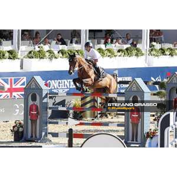 LGCT of London - Class 15 - Abdel Said (EGY) on Venise du Reverdy - London, Royal Hospital Chelsea, 5 August 2018 - ph.Stefano Grasso/LGCT