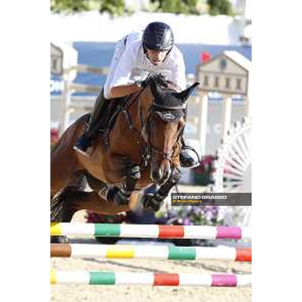 LGCT of London - Class 15 - Abdel Said (EGY) on Venise du Reverdy - London, Royal Hospital Chelsea, 5 August 2018 - ph.Stefano Grasso/LGCT