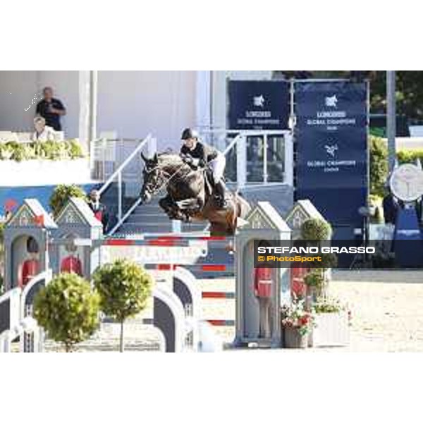 LGCT of London - Class 15 - Emily Moffitt (GBR) on Copain du Perchet CH - London, Royal Hospital Chelsea, 5 August 2018 - ph.Stefano Grasso/LGCT