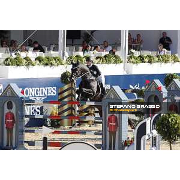 LGCT of London - Class 15 - Emily Moffitt (GBR) on Copain du Perchet CH - London, Royal Hospital Chelsea, 5 August 2018 - ph.Stefano Grasso/LGCT