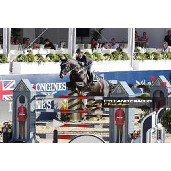 LGCT of London - Class 15 - Emily Moffitt (GBR) on Copain du Perchet CH - London, Royal Hospital Chelsea, 5 August 2018 - ph.Stefano Grasso/LGCT