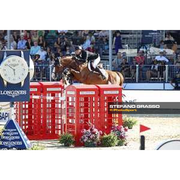 LGCT of London - Class 15 - Jerome Guery (BEL) on Hercules by Immofluisteraar - London, Royal Hospital Chelsea, 5 August 2018 - ph.Stefano Grasso/LGCT