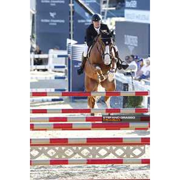 LGCT of London - Class 15 - Jerome Guery (BEL) on Hercules by Immofluisteraar - London, Royal Hospital Chelsea, 5 August 2018 - ph.Stefano Grasso/LGCT