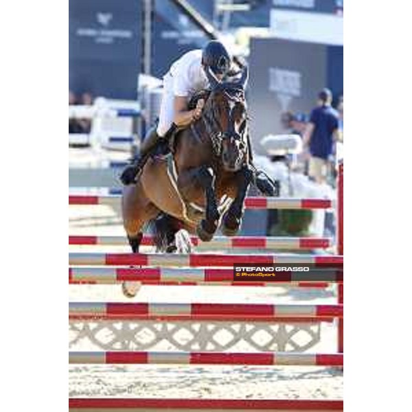 LGCT of London - Class 15 - Christian Rhomberg (AUT) on Cornetta 13 - London, Royal Hospital Chelsea, 5 August 2018 - ph.Stefano Grasso/LGCT
