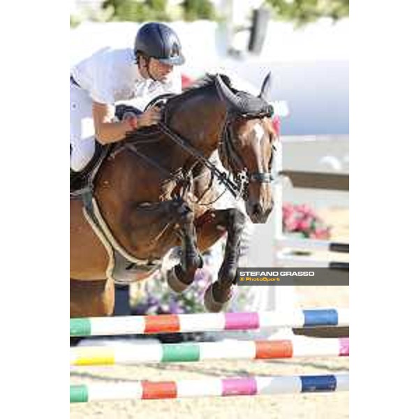 LGCT of London - Class 15 - Christian Rhomberg (AUT) on Cornetta 13 - London, Royal Hospital Chelsea, 5 August 2018 - ph.Stefano Grasso/LGCT