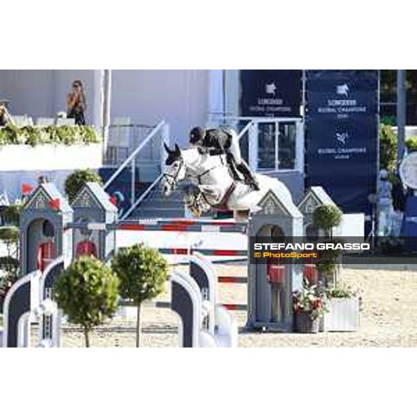 LGCT of London - Class 15 - Maikel Van Der Vleuten (NED) on Dana Blue - London, Royal Hospital Chelsea, 5 August 2018 - ph.Stefano Grasso/LGCT