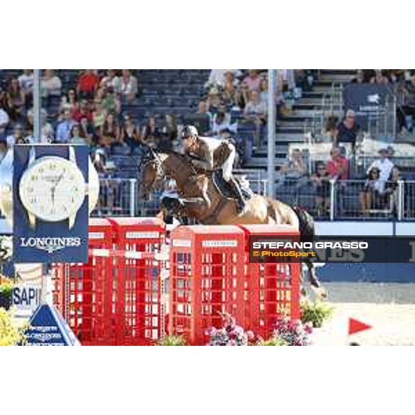 LGCT of London - Class 15 - Alberto Zorzi (ITA) on Danique - London, Royal Hospital Chelsea, 5 August 2018 - ph.Stefano Grasso/LGCT