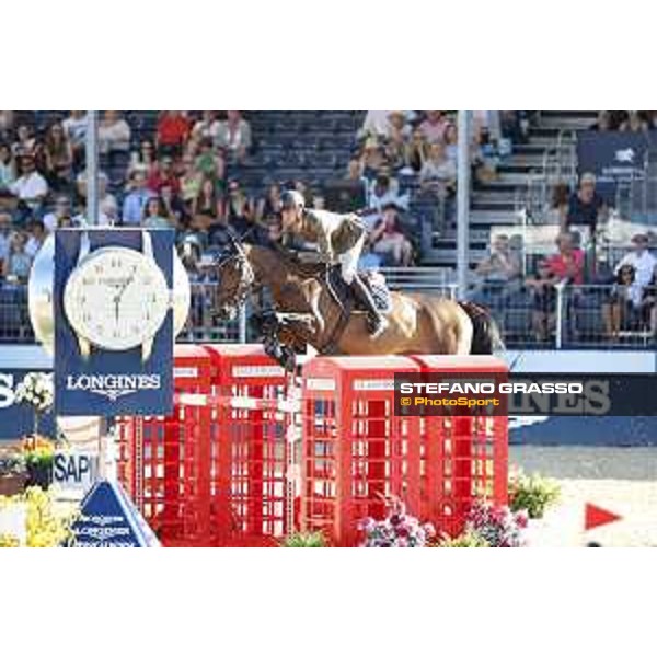 LGCT of London - Class 15 - Alberto Zorzi (ITA) on Danique - London, Royal Hospital Chelsea, 5 August 2018 - ph.Stefano Grasso/LGCT