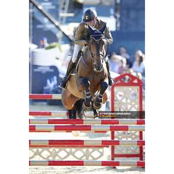 LGCT of London - Class 15 - Alberto Zorzi (ITA) on Danique - London, Royal Hospital Chelsea, 5 August 2018 - ph.Stefano Grasso/LGCT