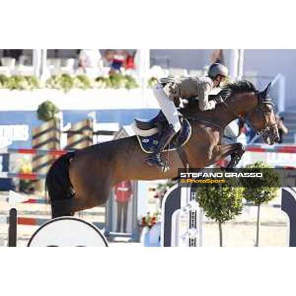 LGCT of London - Class 15 - Alberto Zorzi (ITA) on Danique - London, Royal Hospital Chelsea, 5 August 2018 - ph.Stefano Grasso/LGCT