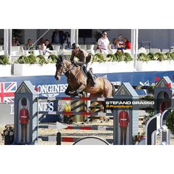 LGCT of London - Class 15 - Alberto Zorzi (ITA) on Danique - London, Royal Hospital Chelsea, 5 August 2018 - ph.Stefano Grasso/LGCT