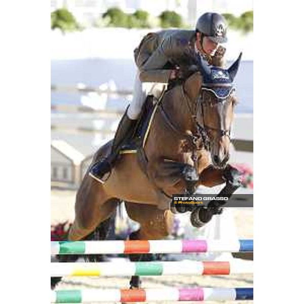LGCT of London - Class 15 - Alberto Zorzi (ITA) on Danique - London, Royal Hospital Chelsea, 5 August 2018 - ph.Stefano Grasso/LGCT