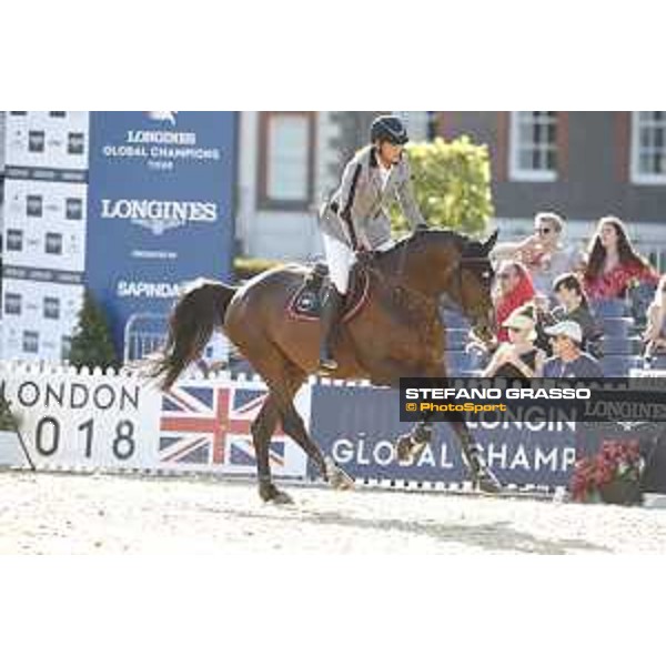 LGCT of London - Class 15 - Nicola Philippaerts (BEL) on Bisquet Balou C - London, Royal Hospital Chelsea, 5 August 2018 - ph.Stefano Grasso/LGCT