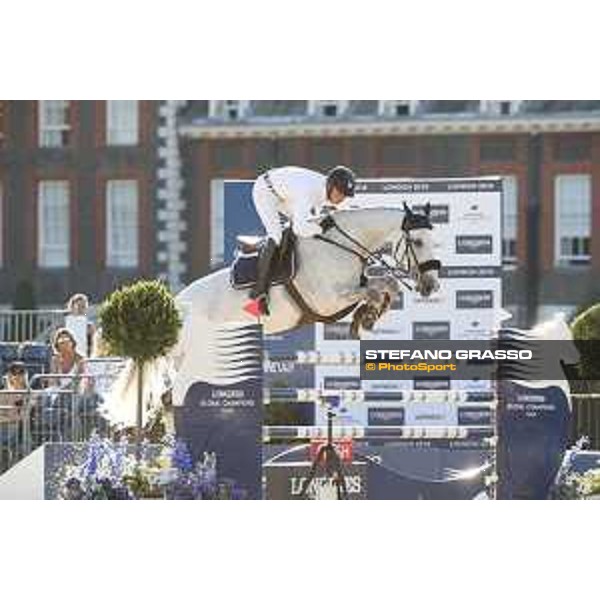 LGCT of London - Class 15 - Emil Hallundbaek (DEN) on Dazermie - London, Royal Hospital Chelsea, 5 August 2018 - ph.Stefano Grasso/LGCT