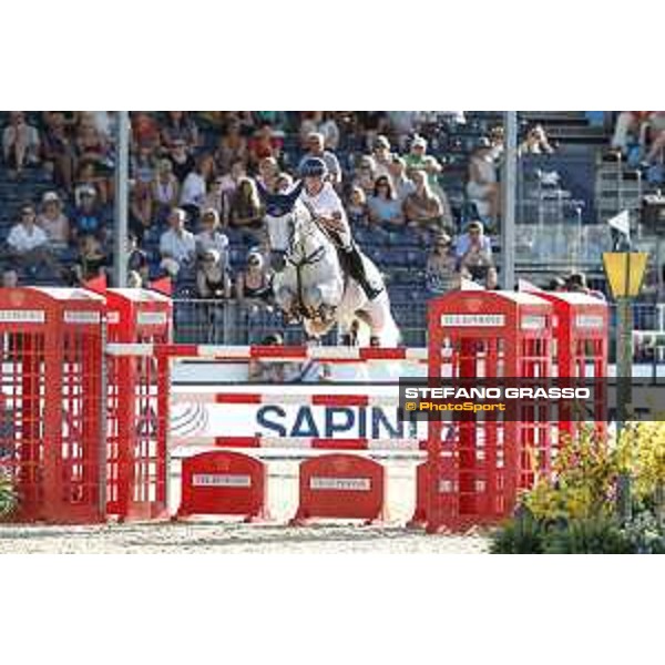 LGCT of London - Class 15 - Bertram Allen (IRL) on Hector van d?Abdijhoeve - London, Royal Hospital Chelsea, 5 August 2018 - ph.Stefano Grasso/LGCT