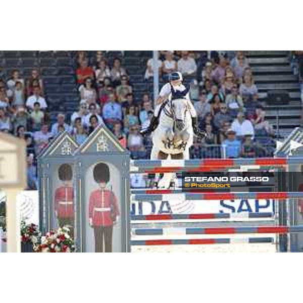 LGCT of London - Class 15 - Bertram Allen (IRL) on Hector van d?Abdijhoeve - London, Royal Hospital Chelsea, 5 August 2018 - ph.Stefano Grasso/LGCT