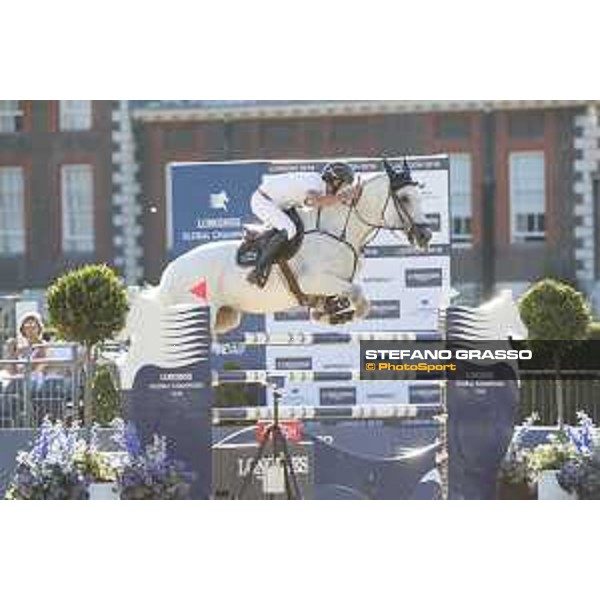 LGCT of London - Class 15 - Bertram Allen (IRL) on Hector van d?Abdijhoeve - London, Royal Hospital Chelsea, 5 August 2018 - ph.Stefano Grasso/LGCT