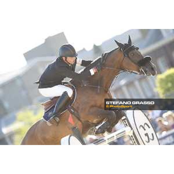 LGCT of London - Class 15 - Harrie Smolders (NED) on Zinius - London, Royal Hospital Chelsea, 5 August 2018 - ph.Stefano Grasso/LGCT