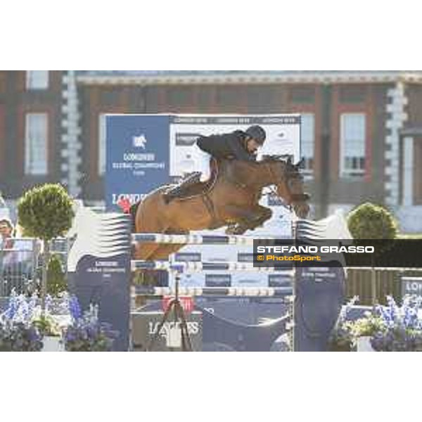 LGCT of London - Class 15 - Harrie Smolders (NED) on Zinius - London, Royal Hospital Chelsea, 5 August 2018 - ph.Stefano Grasso/LGCT